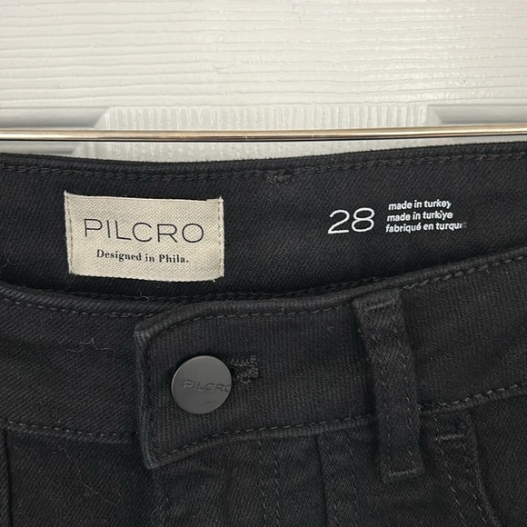 NWT Pilcro low-rise Icon flare black jeans 28 - Picture 4 of 8